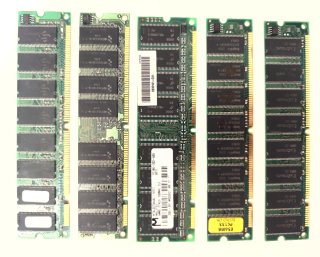 Lote 17 Módulos Memoria RAM SDRAM DDR DDR2 DDR3