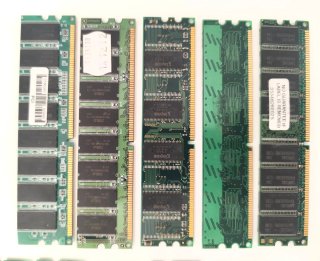 Lote 17 Módulos Memoria RAM SDRAM DDR DDR2 DDR3