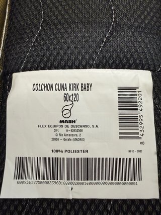 Cuna Micuna Nordika con colchón