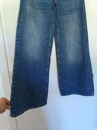 Vaqueros anchos Mango