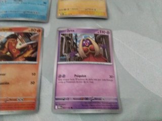 Lote Cartas Pokémon: Corphish, Helioptile, Jynx, S