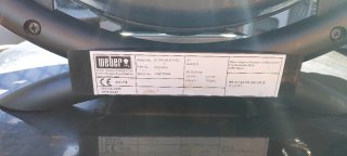 Barbacoa Gas Weber Q1200 Negra