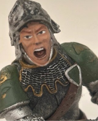 Figura Guerrero Plastoy con Hacha