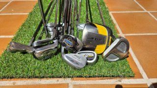Lote Palos Golf TaylorMade, Titleist, Nike