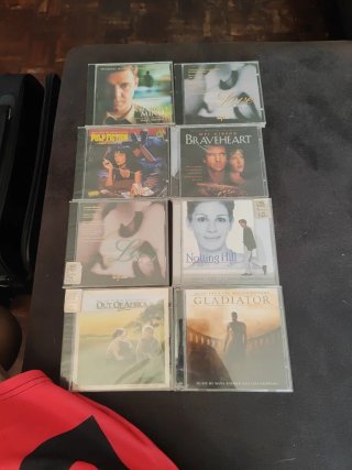 8 Bandas Sonoras Películas CD