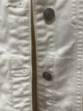 Chaqueta vaquera blanca Green Coast Talla M