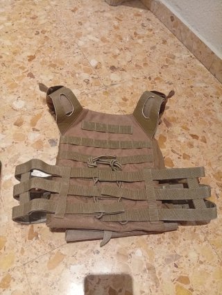 Chaleco Táctico Airsoft Beige/Oliva Talla Única