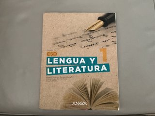Lengua y literatura 1 ESO