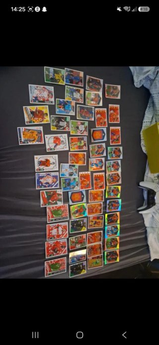 Mega pack cartas fútbol