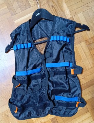 Chaleco de pistolas Nerf Táctico Niños Disfraz