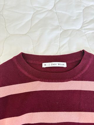 Camiseta de manga larga con rayas