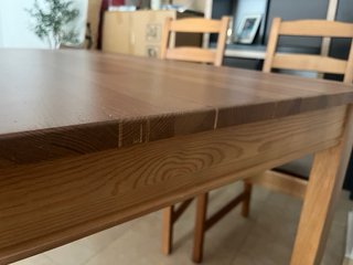 Mesa comedor madera + 4 sillas