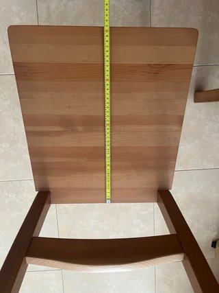 Mesa comedor madera + 4 sillas