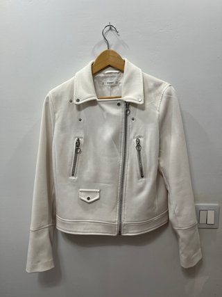Chaqueta Mango Blanca Talla M