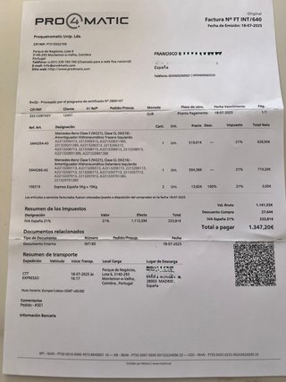 Amortiguador Hidroneumático Delantero Izquierdo