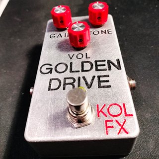 Golden Drive pedal overdrive