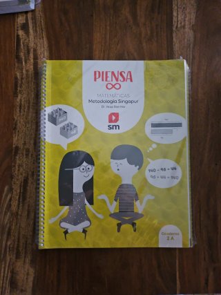 Matemáticas Piensa ∞ : metodología Singapur