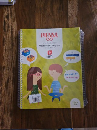 Matemáticas Piensa ∞ : metodología Singapur
