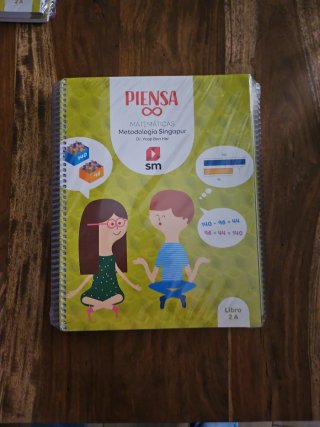 Matemáticas Piensa ∞ : metodología Singapur