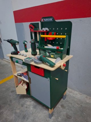 Banco de trabajo Parkside madera