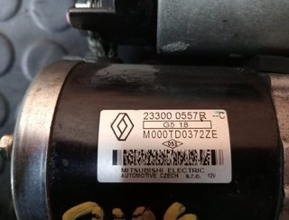 Motor arranque renault 233000557r clio iv 5305