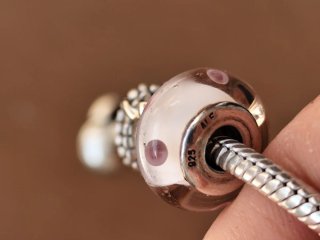 Pulsera Pandora con charms plata