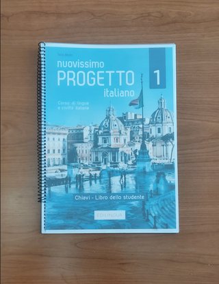 Libro Progetto Italiano 1 Edilingua + solucionario