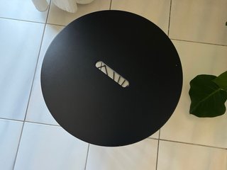 Mesa auxiliar/almacenaje IKEA KVISTBRO negra