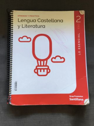 Cuaderno Lengua castellana 2 ESO Construyendo m...