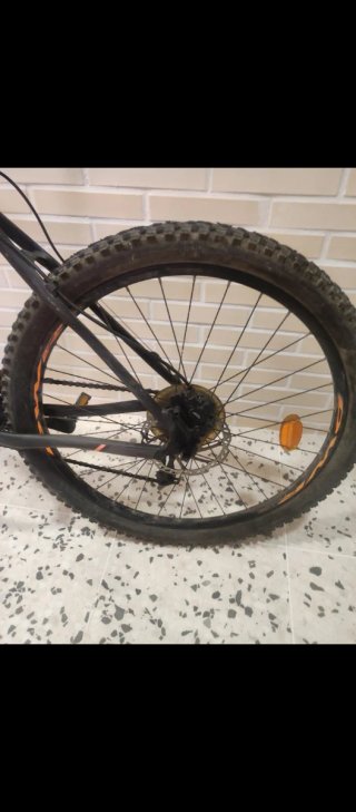 Bicicleta de Montaña Negra
