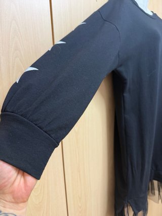 Vestido sudadera estrellas y tul