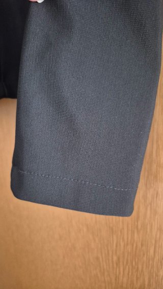 Chaqueta militar negra botones dorados