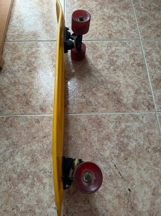 Patineta Longboard Amarilla