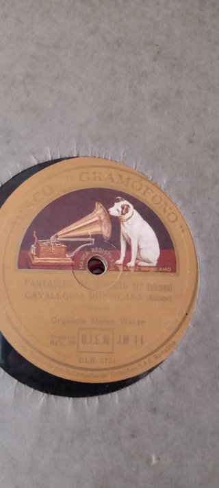 Disco Vinilo La Voz de Mi Amo - Cavalleria Rustica