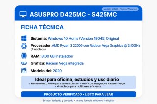 Torre PC ASUS Negra