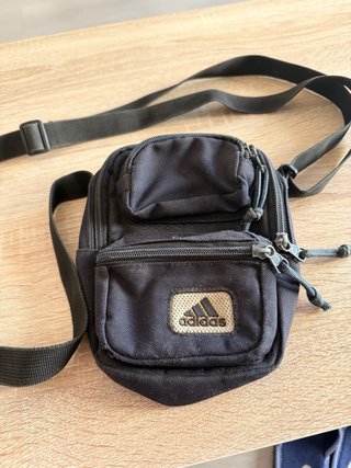 Bolso bandolera Adidas negro estilo vintage/utbano