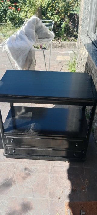 Mesa TV con cajones y mueble