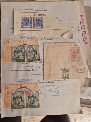 Sellos de Cartagena 1960-1964
