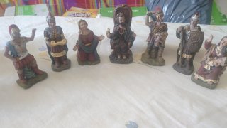 Figuras Belén Navidad Rey Héroes