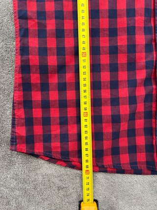 Camisa Springfield cuadros rojo y azul