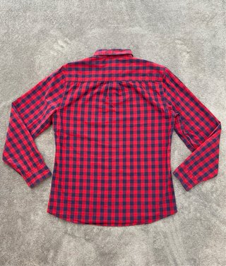 Camisa Springfield cuadros rojo y azul