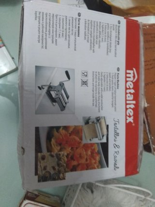 Máquina para pasta Metaltex 3 en 1