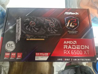 Tarjeta Gráfica ASRock RX 6500 XT Phantom Gaming