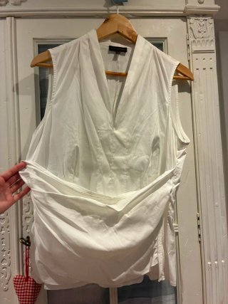 Blusa Adolfo Dominguez sin mangas T46
