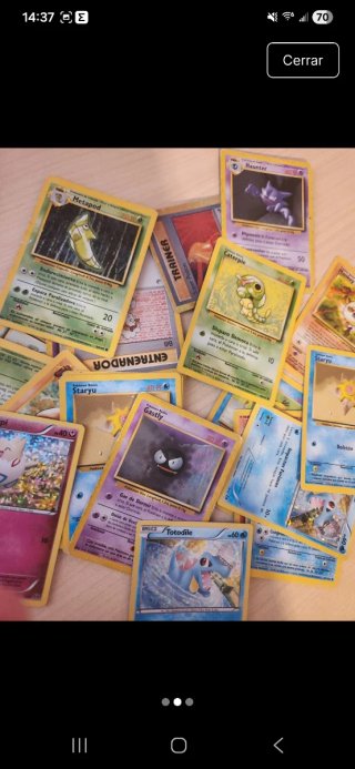 Cartas Pokémon