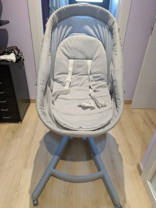 Cuna Chicco Baby Hug Pro 5 en 1 + Colchón