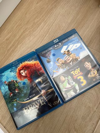Pack Blu-ray Disney Pixar: Brave, UP, Toy Story 3