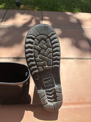 Botas de agua para niñ@s negras Talla 34-35