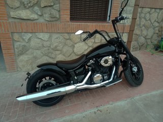 Yamaha XVS 1300 Midnight Star Custom Bobber