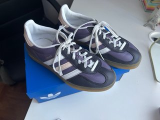 Adidas Gazelle Morado Beige